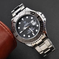 Submariner Luxury-Inspired Men's Watch – Stainless Steel Premium Edition