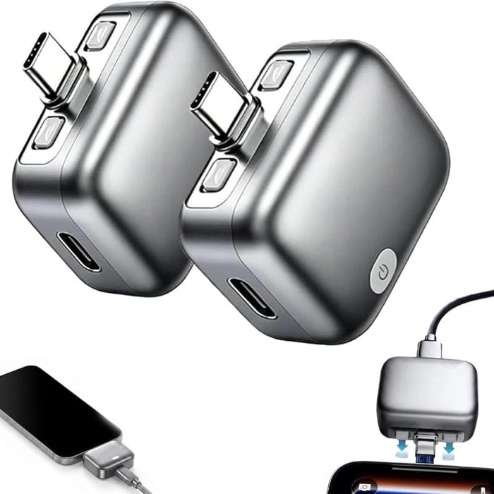 Type C Smart Auto Stop Charging Adapter, Auto Disconnect Charger – Portable USB Charger Automatically Stops When Fully Charged, Overcharge Protection