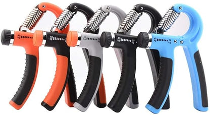 Hand Grip Strengthener Adjustable Resistance Wrist Strengthener Forearm Gripper Hand Workout Squeezer Grip Strength Trainer Without Counter (Random colour) Made in China Siddique Store