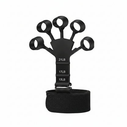 1Pcs Silicone Gripster Grip Strengthener Finger Stretcher Hand Grip Trainer Gym Fitness Training And Exercise Hand Strengthened Siddique Store