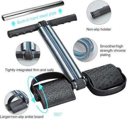 Tummy Trimmer Double Spring High Quality Resistance Trainer for Home Gym Siddique Store