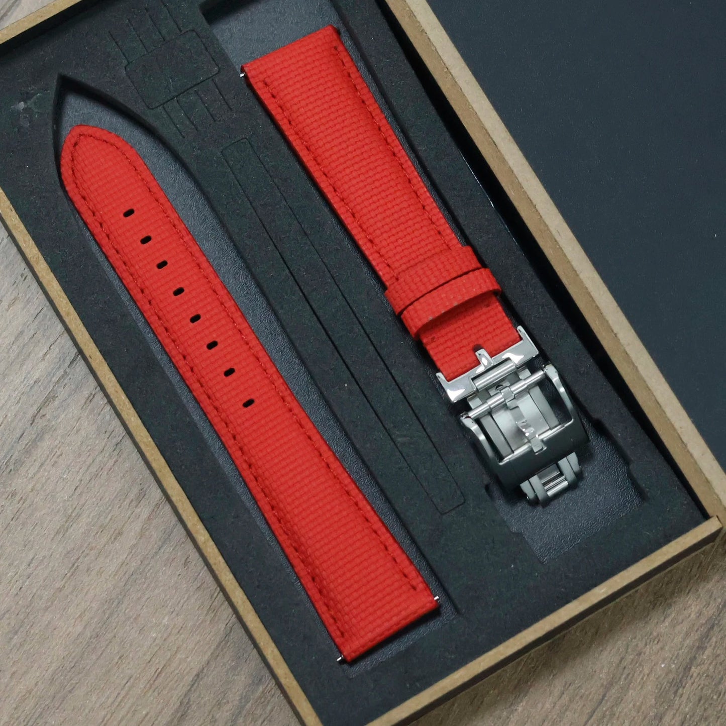 Universal Soft Sailcloth Signature Strap delugs design For Omeaga Tudor Tissot Rolex Tank Cartier Signature Watch Bands