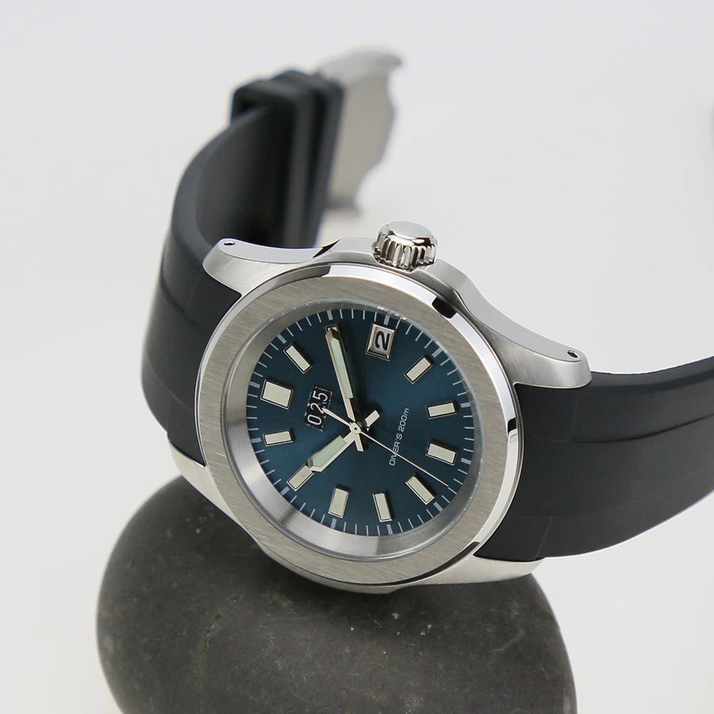 10ATM 41.5mm 316L Stainless Steel Fit Automatic NH35 NH36 NH38 NH70 Movement 28.5mm Dial Watch Case