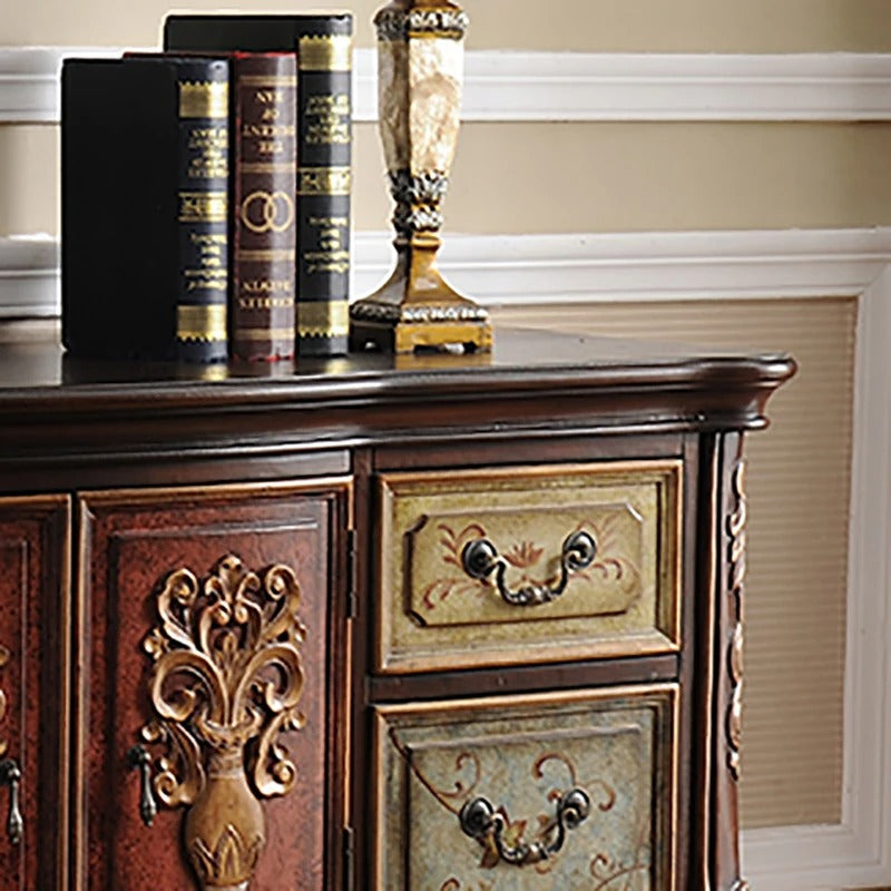 Vintage Luxury Living Room Cabinets Premium Classic Beauty Storage Living Room Cabinets Trendy Design Vitrinas Furniture