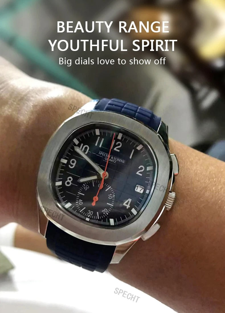 Dropshipping 2026 Best Selling Products Wristwatches For Men Specht&Sohne Male Quartz Sports Watches Rubber Strap Waterproof