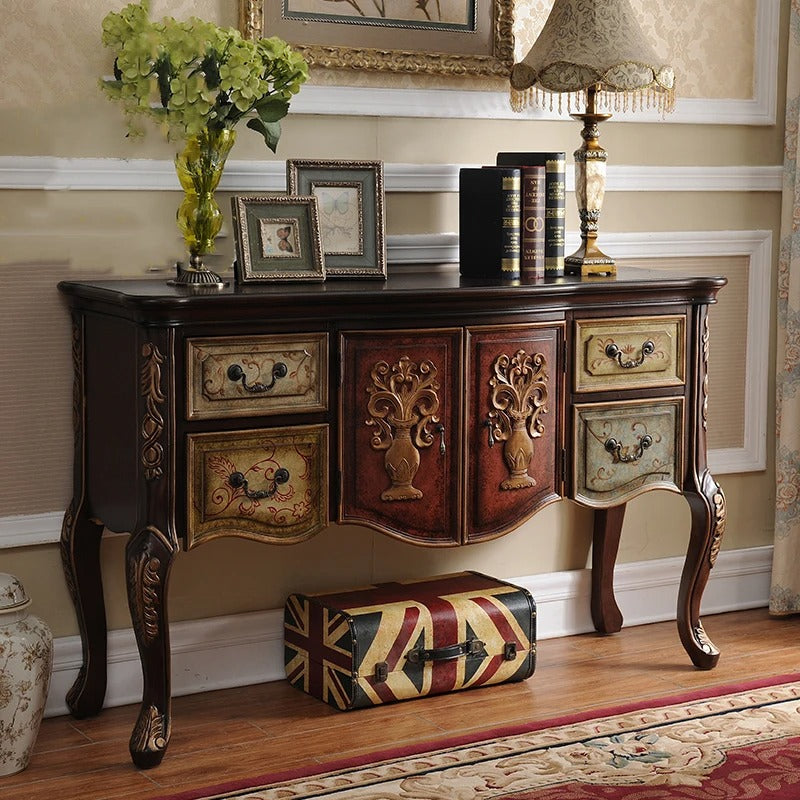 Vintage Luxury Living Room Cabinets Premium Classic Beauty Storage Living Room Cabinets Trendy Design Vitrinas Furniture