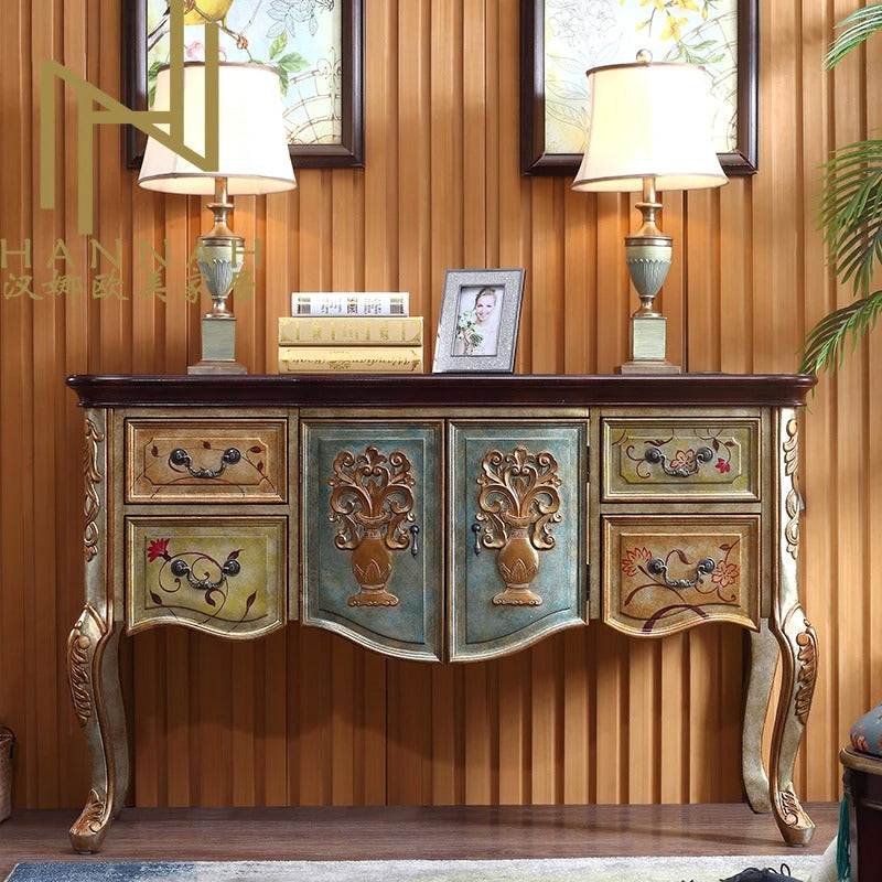 Vintage Luxury Living Room Cabinets Premium Classic Beauty Storage Living Room Cabinets Trendy Design Vitrinas Furniture
