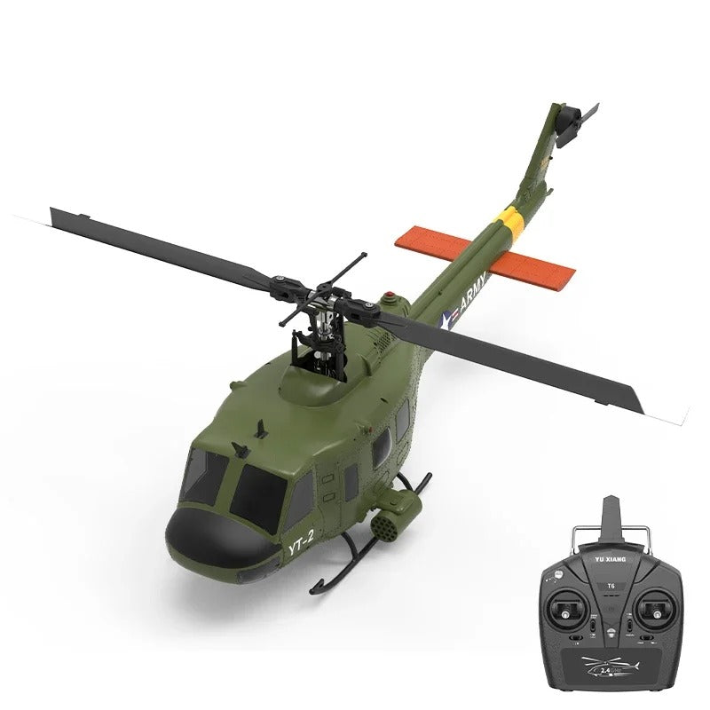 Yuxiang F07 6-Channels Remote Control Helicopter Huey Uh1d Looks Like A True 3d Special Effects Rc Helicopter Kid's Outdoor Toy