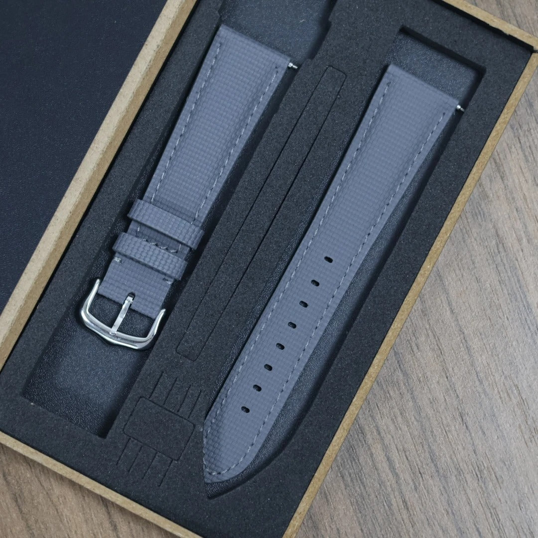 Universal Soft Sailcloth Signature Strap delugs design For Omeaga Tudor Tissot Rolex Tank Cartier Signature Watch Bands